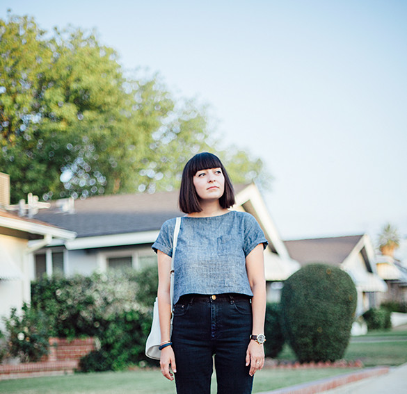 Erin of Calivintage blogger for Alma & Co. summer must-haves