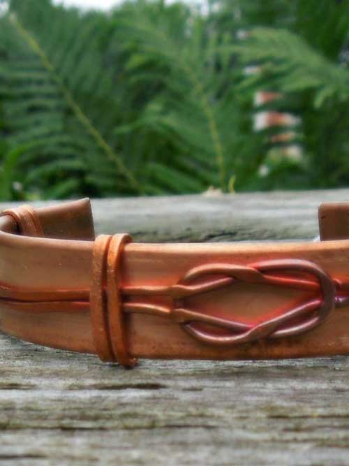 alma and co copper cuff bracelet by belt & wire