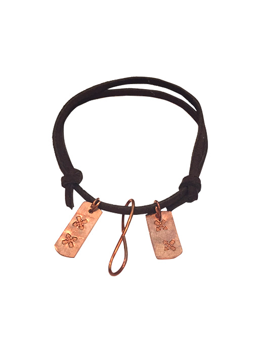 alma and co leather bracelet by belt & wire