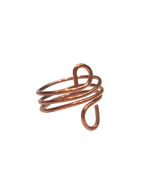 turban copper ring alma and co