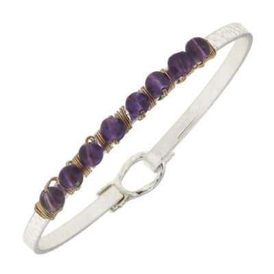 Alma & Co. Violet Amethyst Bracelet