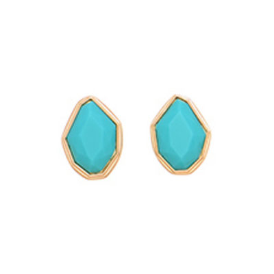 Alma & Co. Marina Turquoise Stud Earrings
